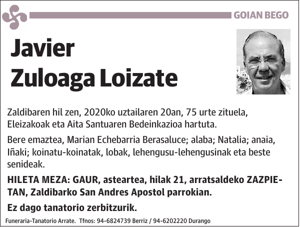 Javier Zuloaga Loizate