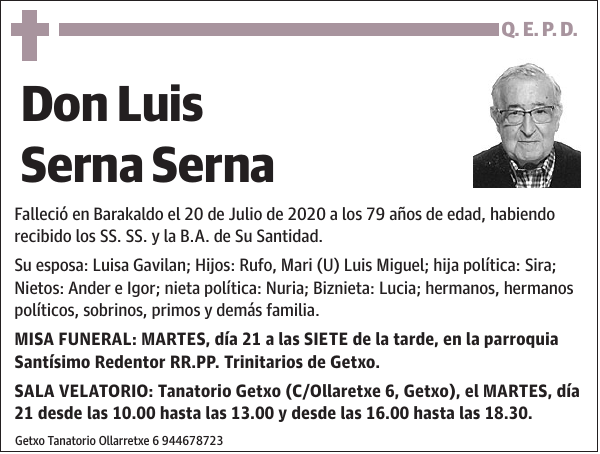 Luis Serna Serna