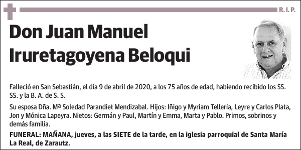 Juan Manuel Iruretagoyena Beloqui