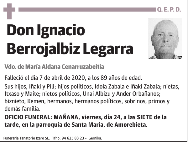 Ignacio Berrojalbiz Legarra