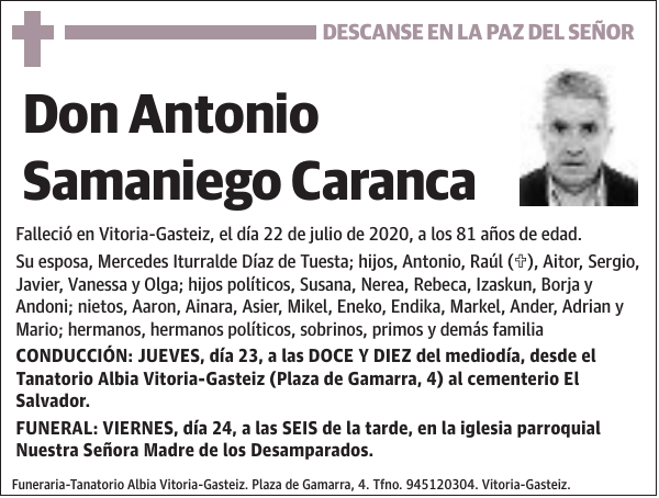 Antonio Samaniego Caranca