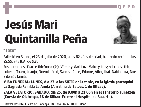Jesús Mari Quintanilla Peña