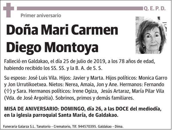 Mari Carmen Diego Montoya