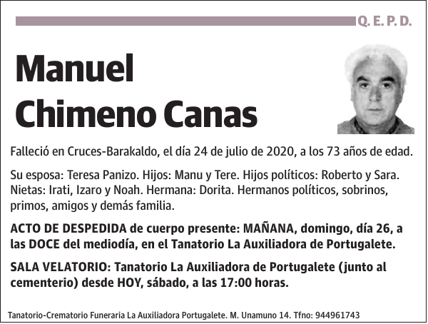 Manuel Chimeno Canas