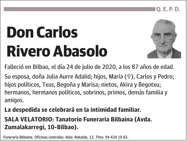 Carlos Rivero Abasolo