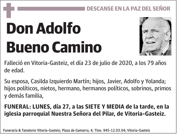 Adolfo Bueno Camino