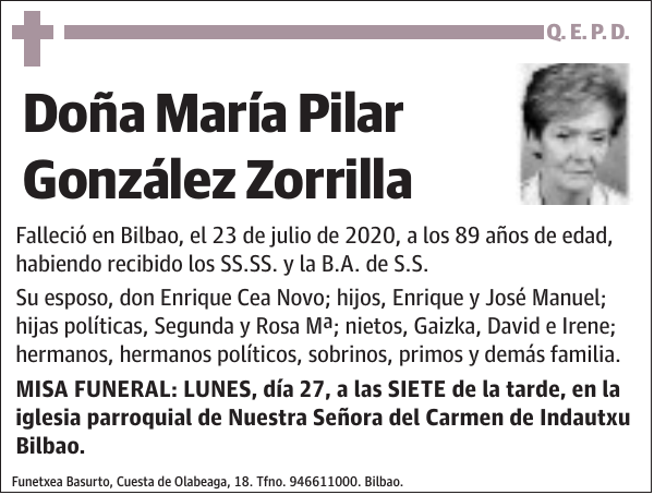 María Pilar González Zorrilla