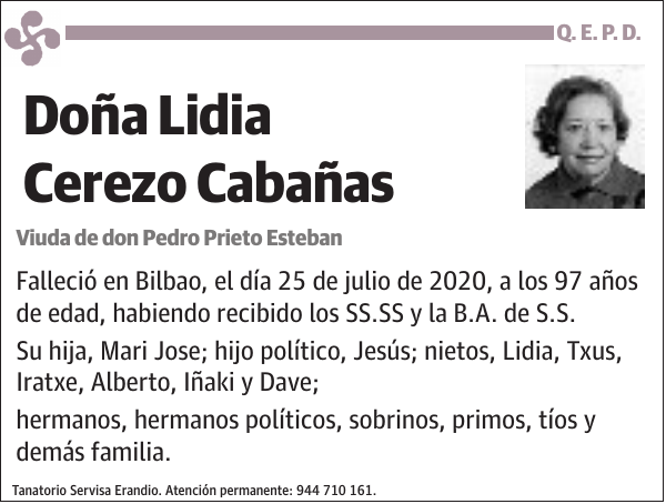 Lidia Cerezo Cabañas