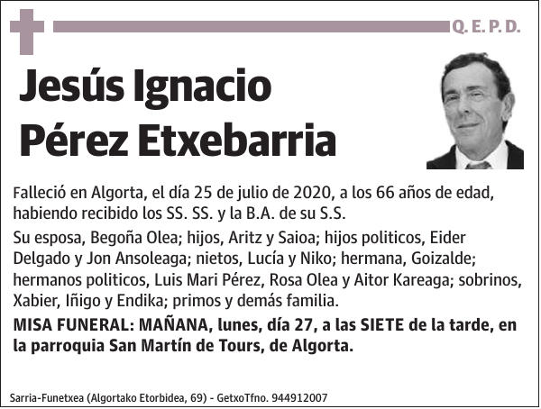 Jesús Ignacio Pérez Etxebarria