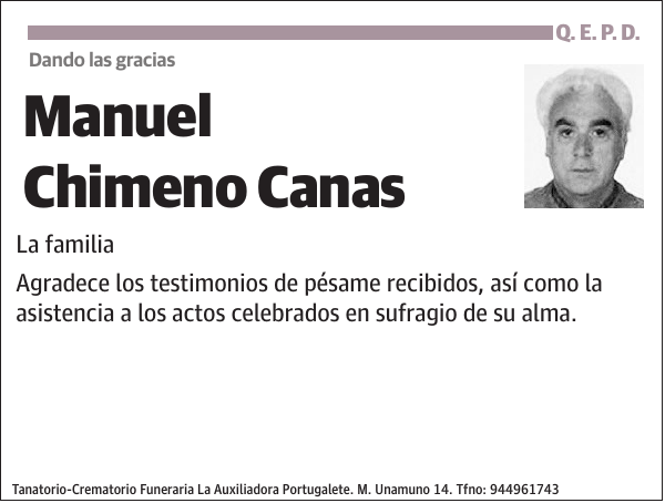 Manuel Chimeno Canas