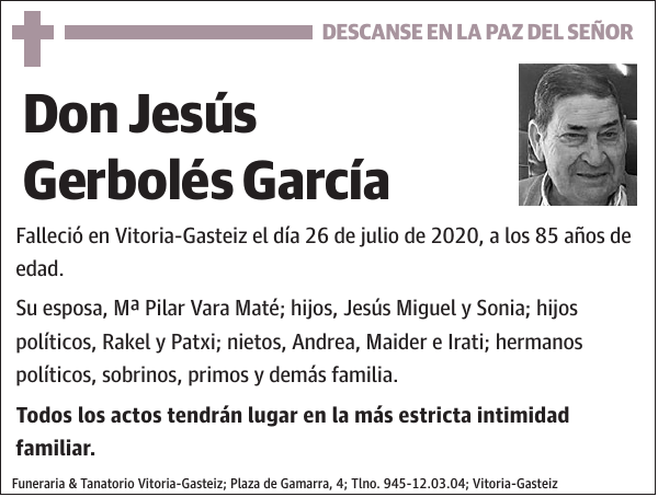 Jesús Gerbolés García