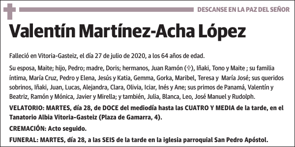 Valentín Martínez-Acha López