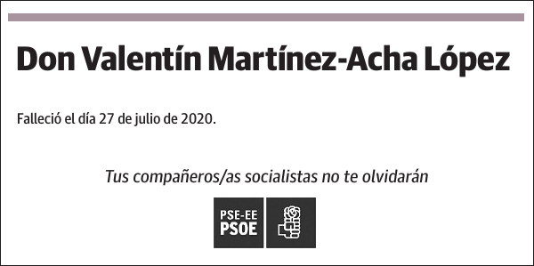 Valentín Martínez-Acha López