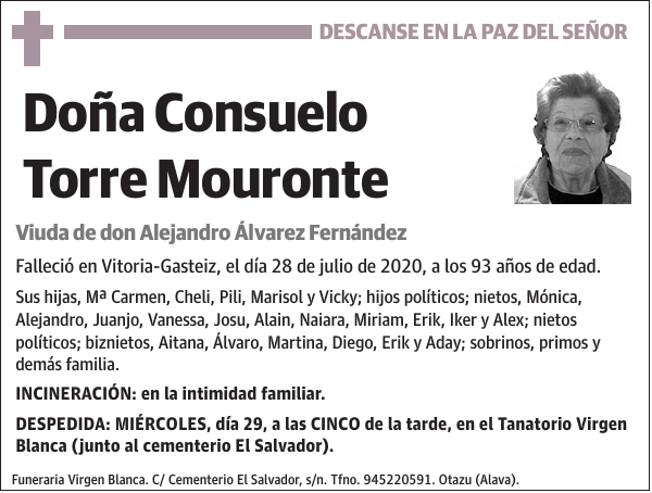 Consuelo Torre Mouronte