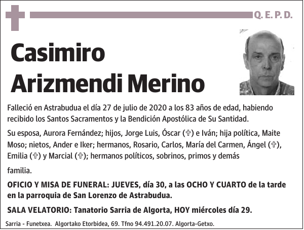 Casimiro Arizmendi Merino