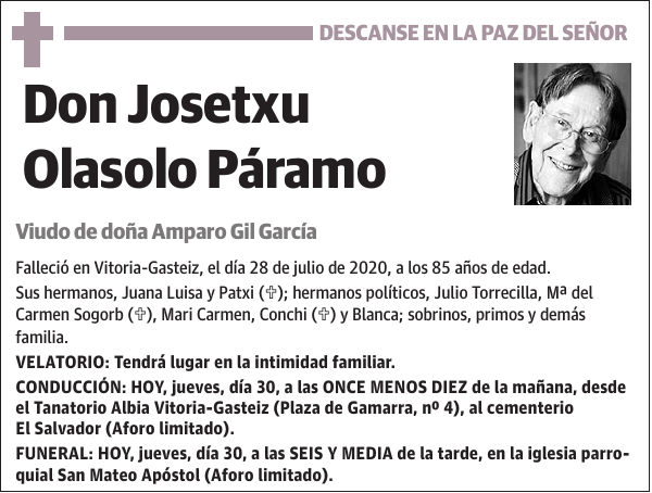 Josetxu Olasolo Páramo