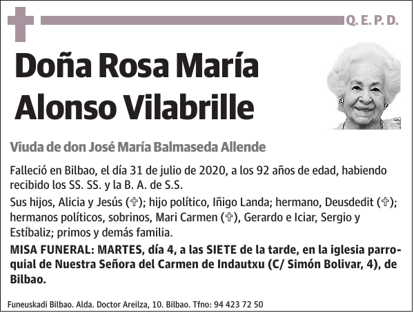 Rosa María Alonso Vilabrille