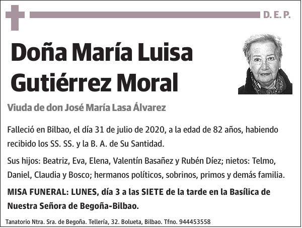 María Luisa Gutiérrez Moral