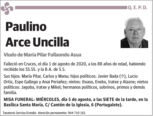 Paulino ArceUncilla