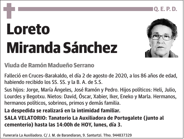 Loreto Miranda Sánchez