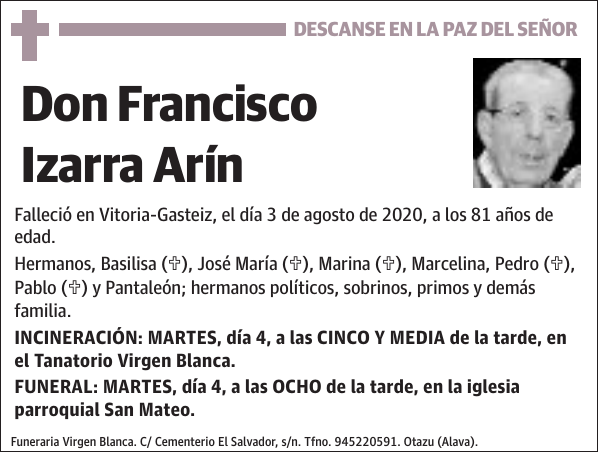 Francisco Izarra Arín