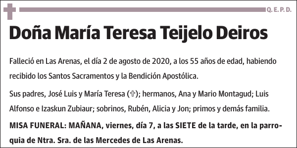 María Teresa Teijelo Deiros