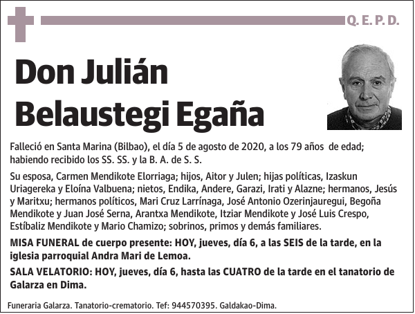 Julián Belaustegi Egaña