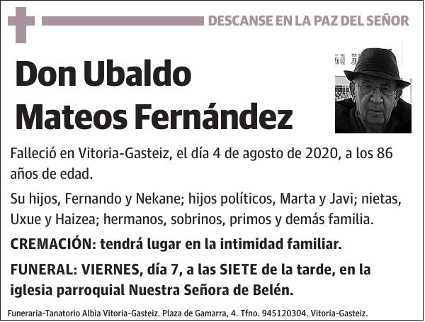 Ubaldo Mateos Fernández