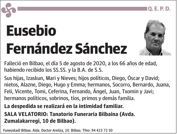 Eusebio Fernández Sánchez