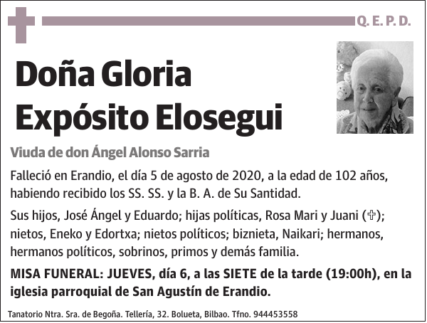 Gloria Expósito Elosegui