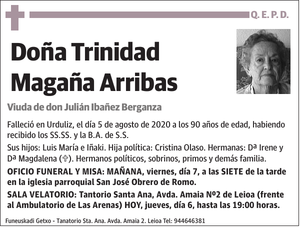 Trinidad Magaña Arribas