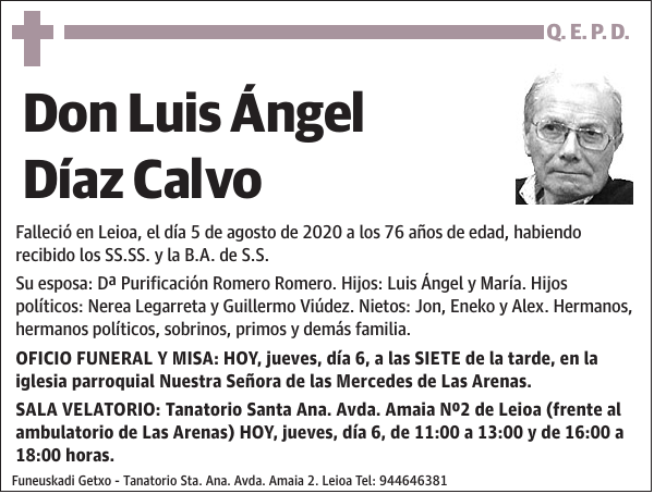 Luis Ángel Díaz Calvo