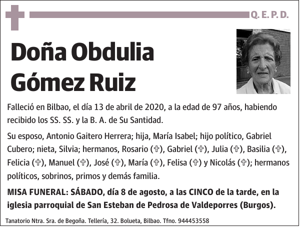 Obdulia Gómez Ruiz