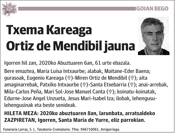 Txema Kareaga Ortiz de Mendibil