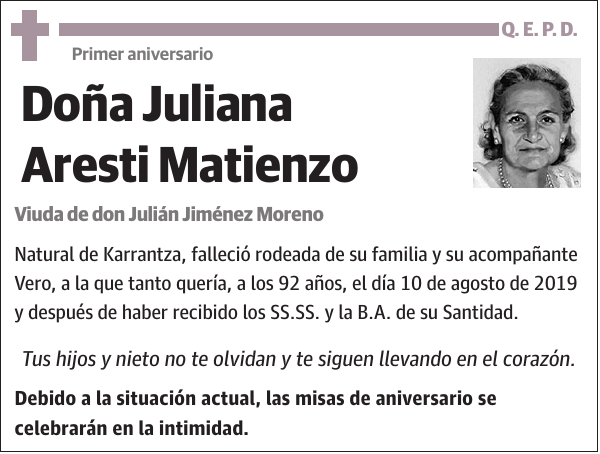 Juliana Aresti Matienzo