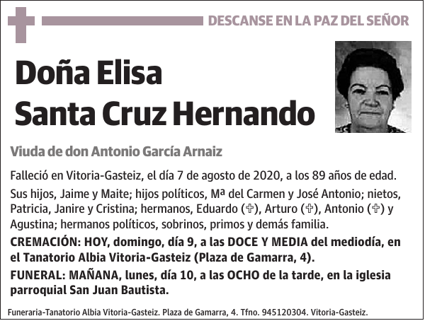 Elisa Santa Cruz Hernando