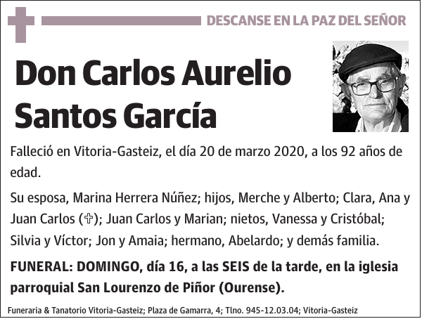 Carlos Aurelio Santos García