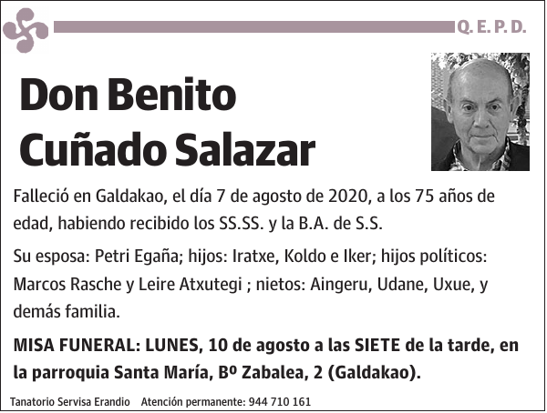 Benito Cuñado Salazar