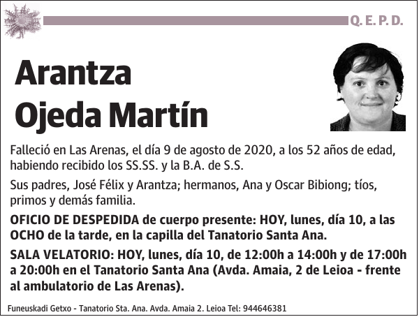 Arantza Ojeda Martín