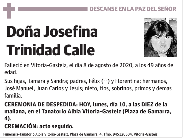 Josefina Trinidad Calle