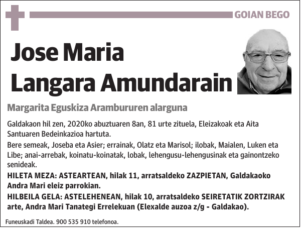 Jose Maria Langara Amundarain