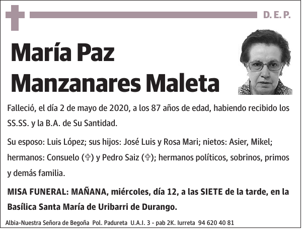 María Paz Manzanares Maleta