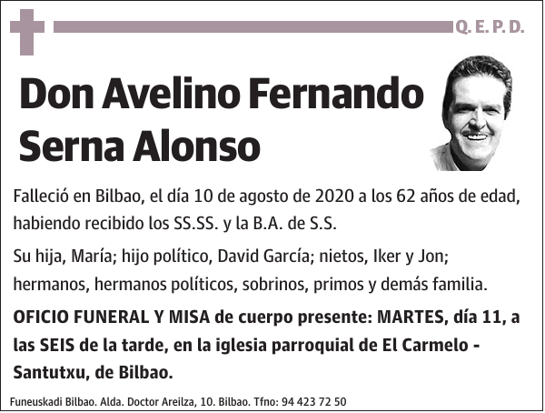 Avelino Fernando Serna Alonso