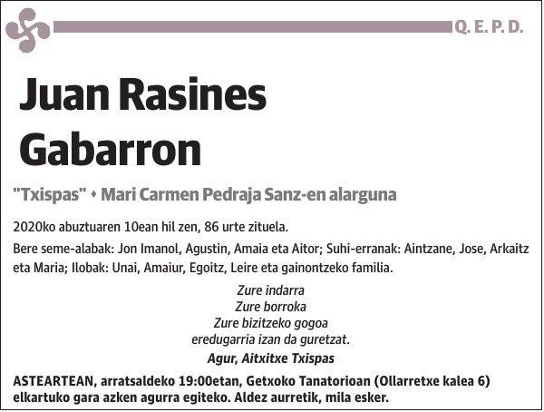 Juan Rasines Gabarron