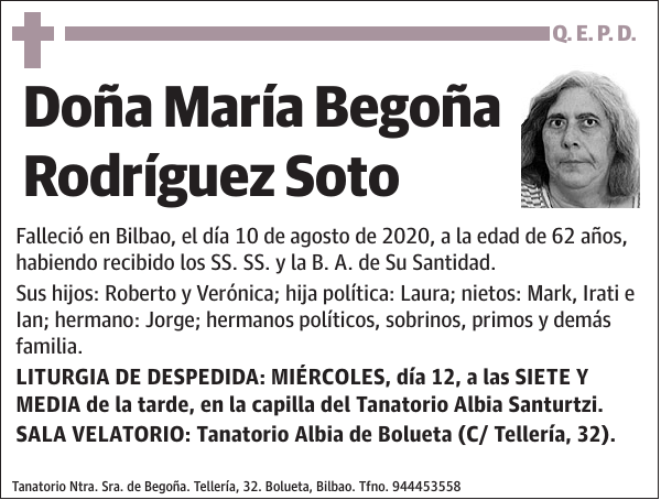 María Begoña Rodríguez Soto