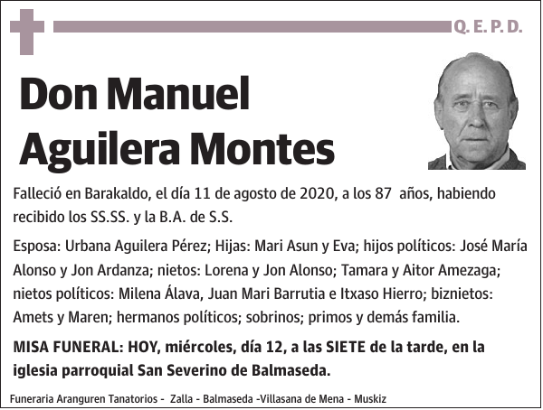 Manuel Aguilera Montes