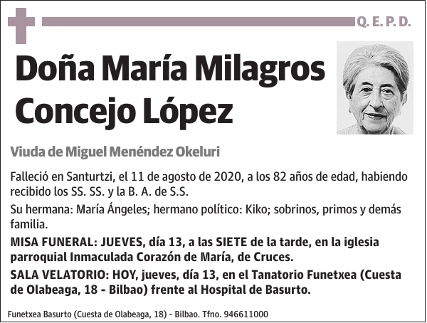 María Milagros Concejo López