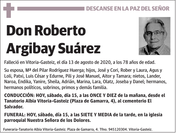 Roberto Argibay Suárez