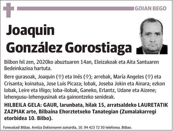 Joaquin González Gorostiaga