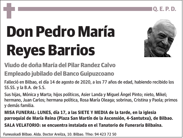 Pedro María Reyes Barrios